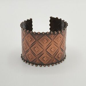 Vintage Copper Cuff Bracelet